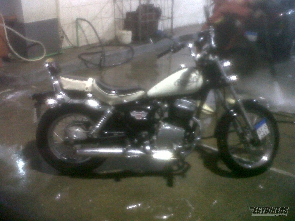 Honda rebel tire change #7